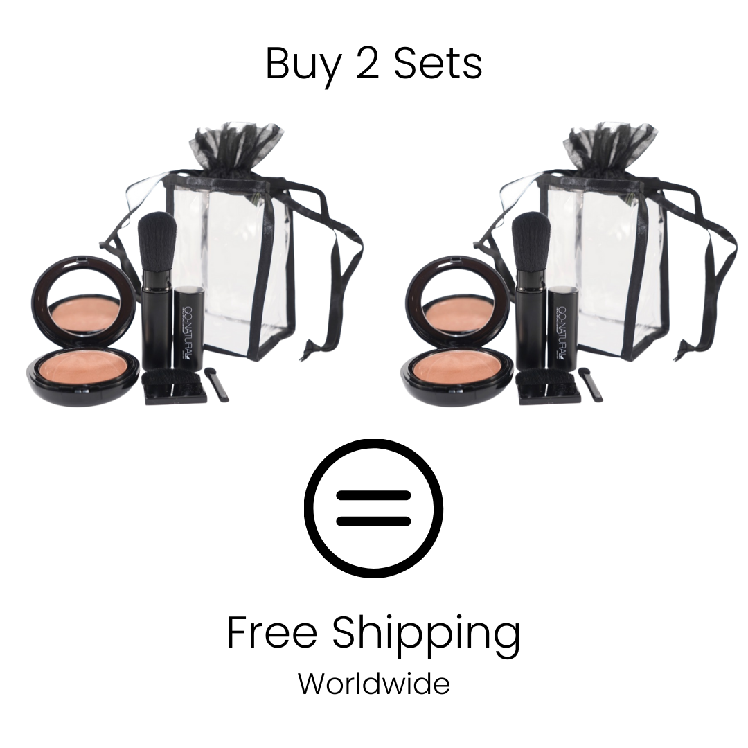 GO NATURAL® ALL-IN-ONE® Powder - Travel Gift Set