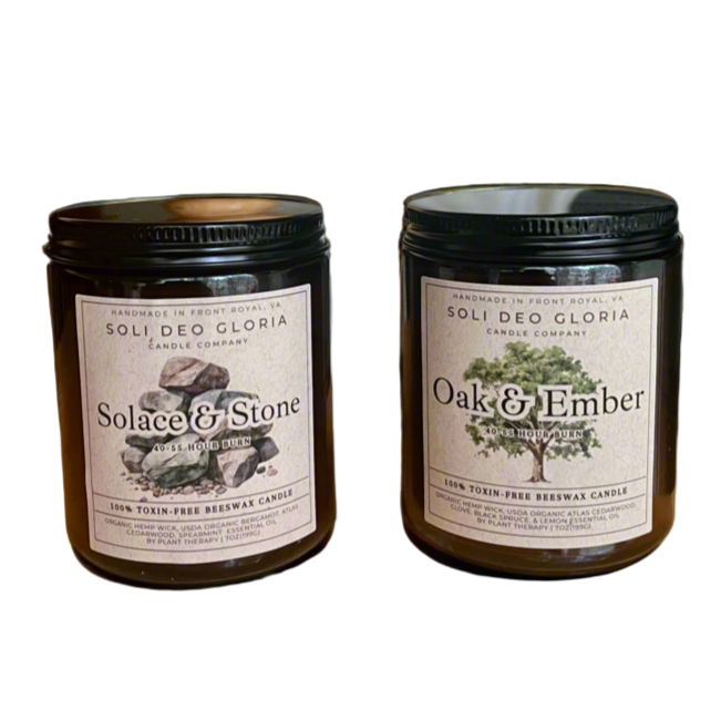Seasons Changing Bundle ~ 100% Organic Candle Duo Set | Gift Yourself or a Friend!