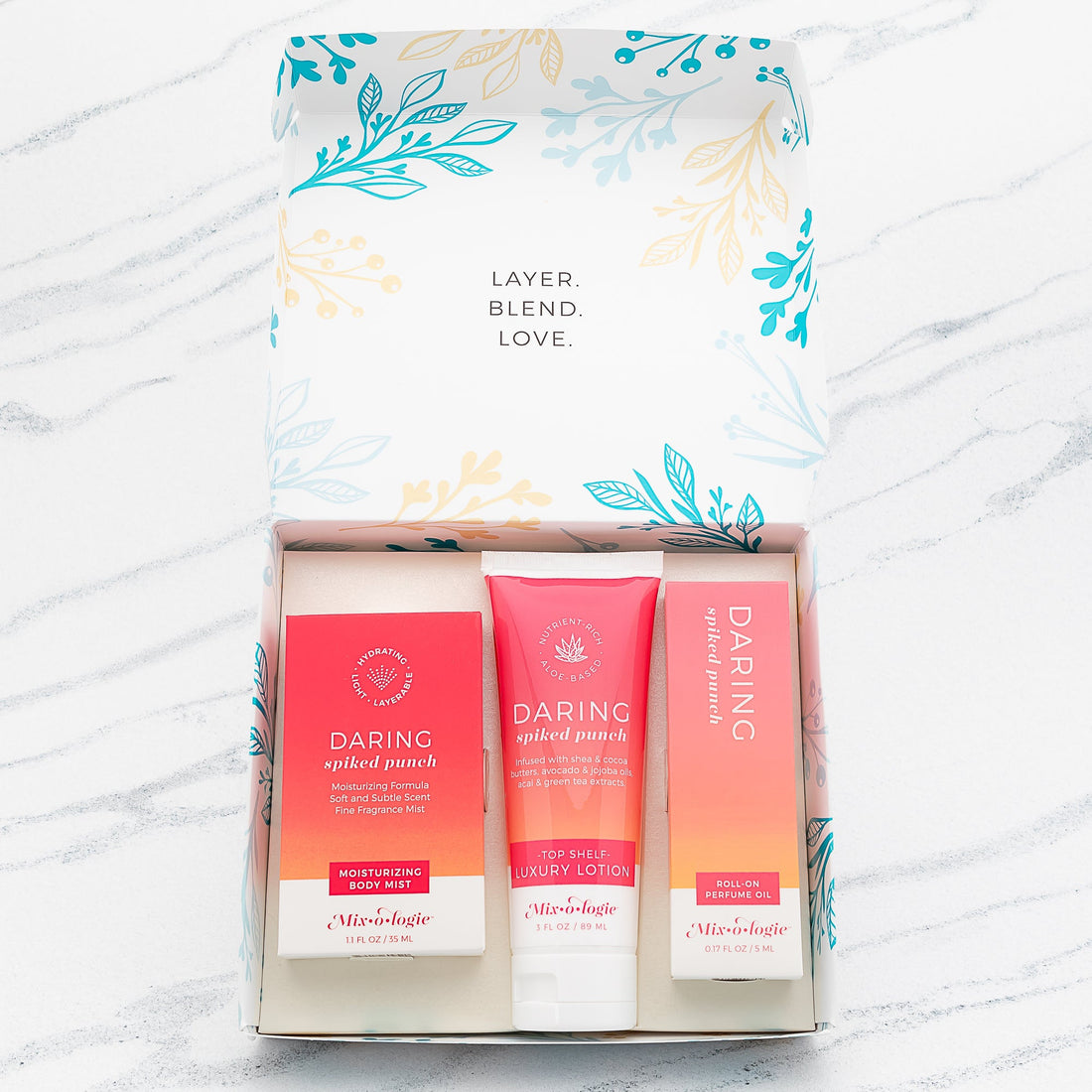 Mixologie Women's Gift Set Trio Box (Choose Scent)