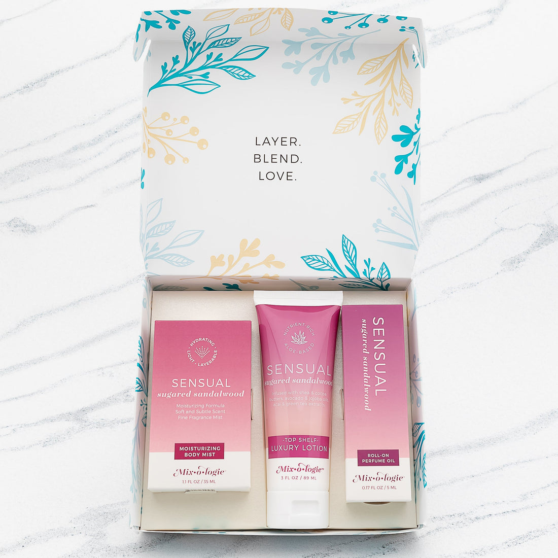 Mixologie Women's Gift Set Trio Box (Choose Scent)