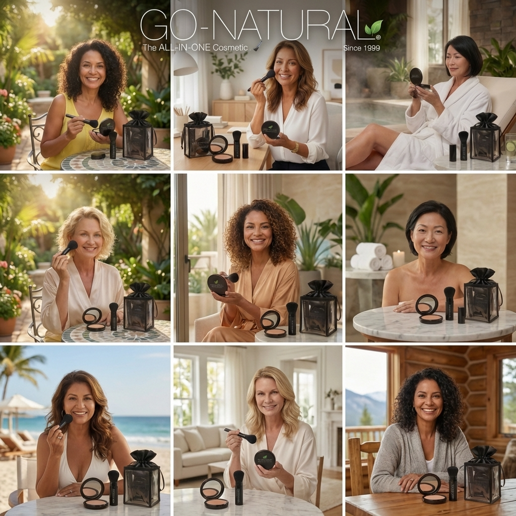 GO NATURAL® ALL-IN-ONE® Powder - Travel Gift Set