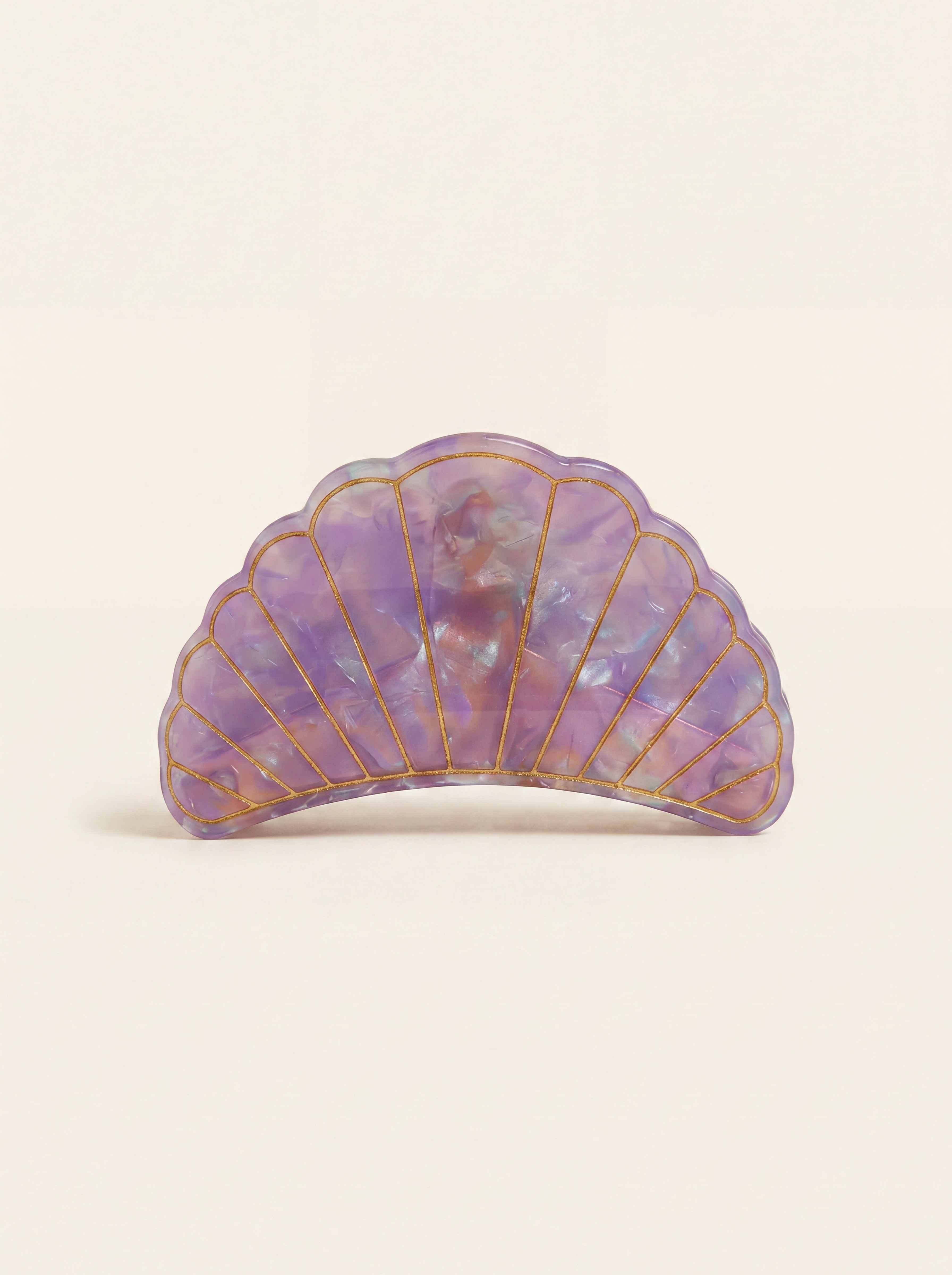 Shell Hair Clips – Recycled Acetate Ocean-Inspired Hair Accessories | Unique Statement Hair Barrettes