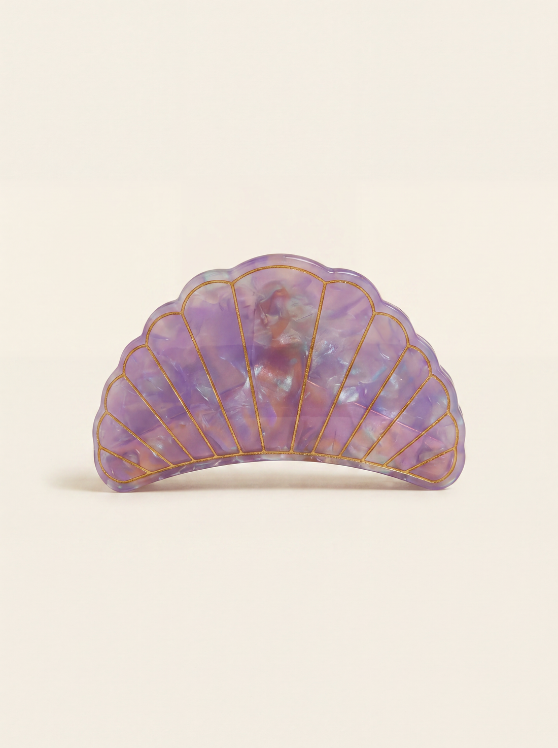 Shell Hair Clips – Recycled Acetate Ocean-Inspired Hair Accessories | Unique Statement Hair Barrettes