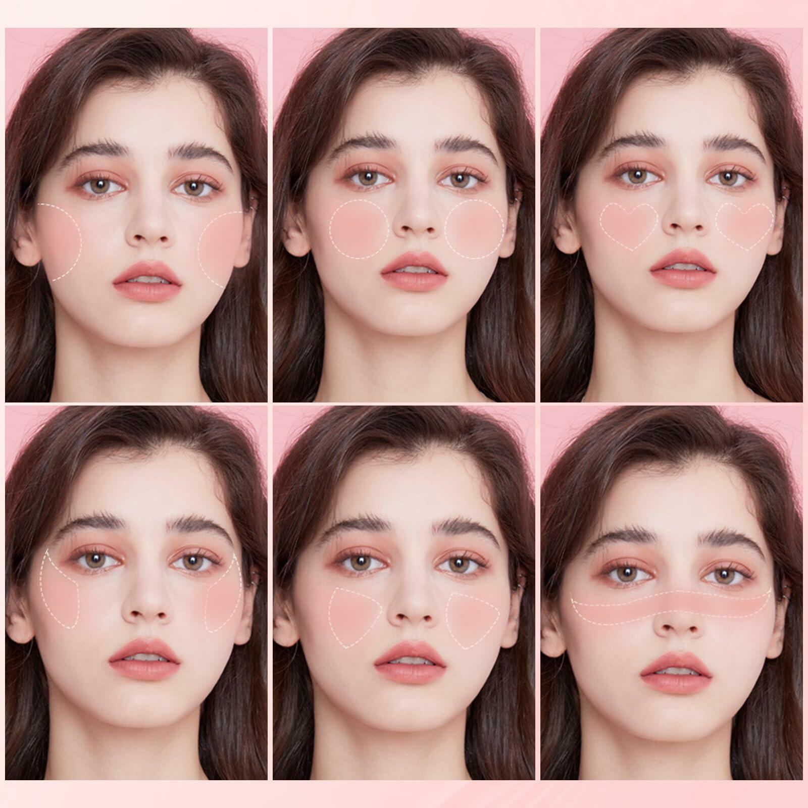 Silky Cream Liquid Blush Matte Dewy Face Makeup 0.13oz Pack of 1