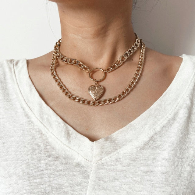 29-Style Gold Necklace – Layered Women’s Jewelry