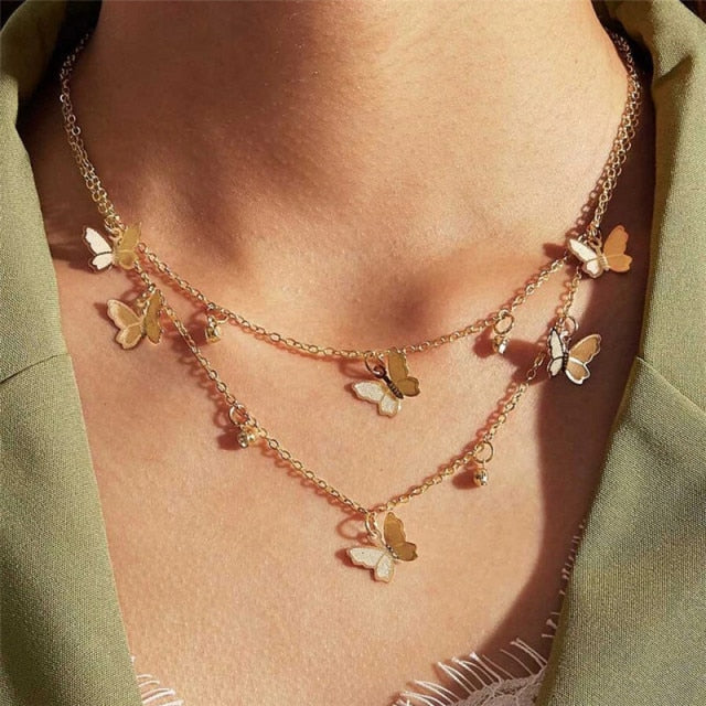 29-Style Gold Necklace – Layered Women’s Jewelry