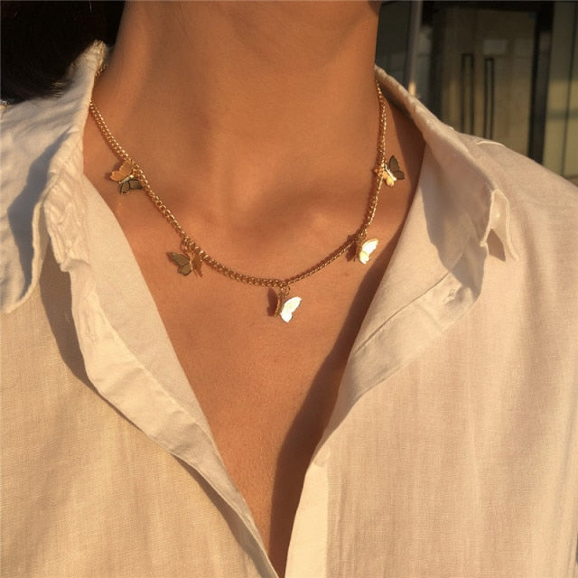 29-Style Gold Necklace – Layered Women’s Jewelry