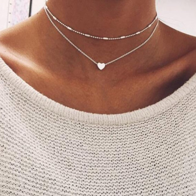 29-Style Gold Necklace – Layered Women’s Jewelry