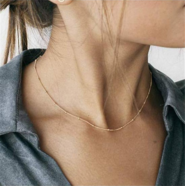 29-Style Gold Necklace – Layered Women’s Jewelry