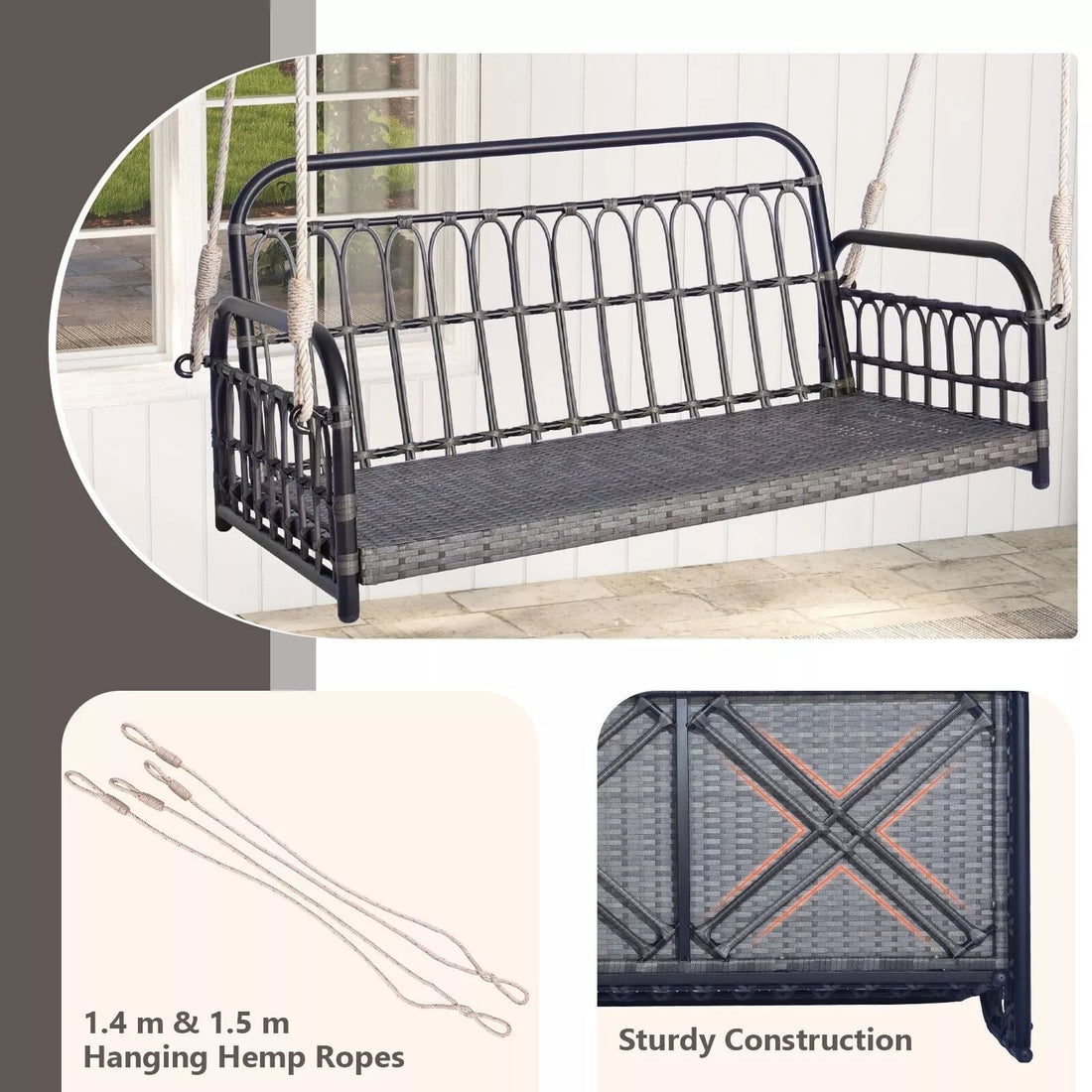 Libby Outdoor Darden Swing Chair